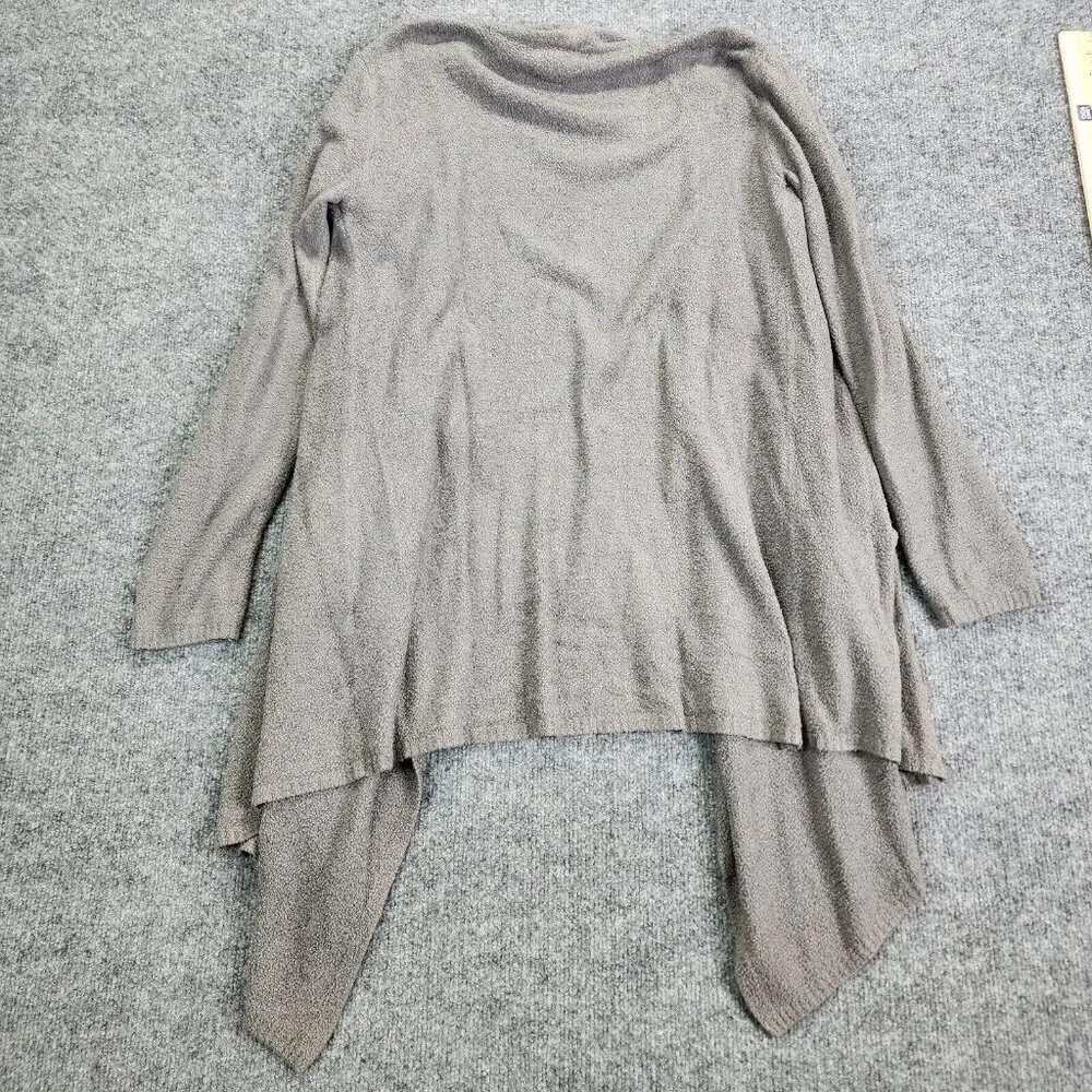 Barefoot Dreams Cozychic Lite‎ Island Wrap Open Cardigan Style 903 Gray Sz X/XL